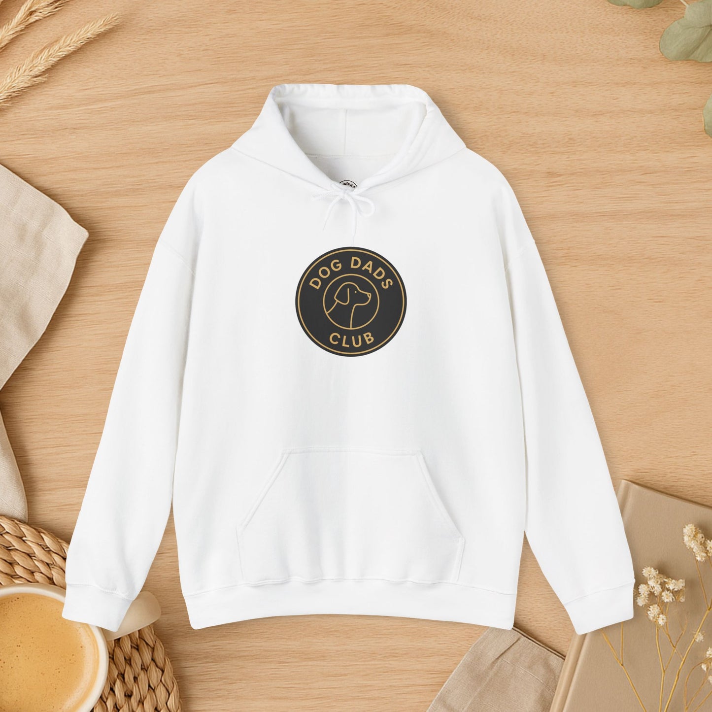 Dog Dads Club Hoodie – Cozy Unisex Heavy Blend™ Sweatshirt for Proud Dog Dads