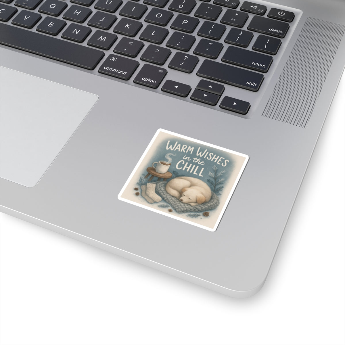 Warm Wishes in the Chill Stickers, Cozy Home Decor, Cute Dog Stickers, Winter Vibes, Gift for Animal Lovers, Laptop Stickers, Holiday [...]
