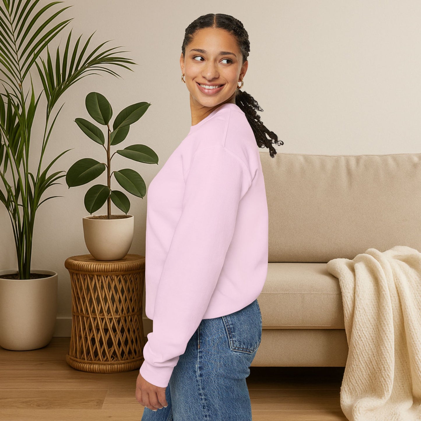 Stay Wild, Stay Waggin’ Crewneck Sweatshirt – Cozy Retro Dog Lover Gift