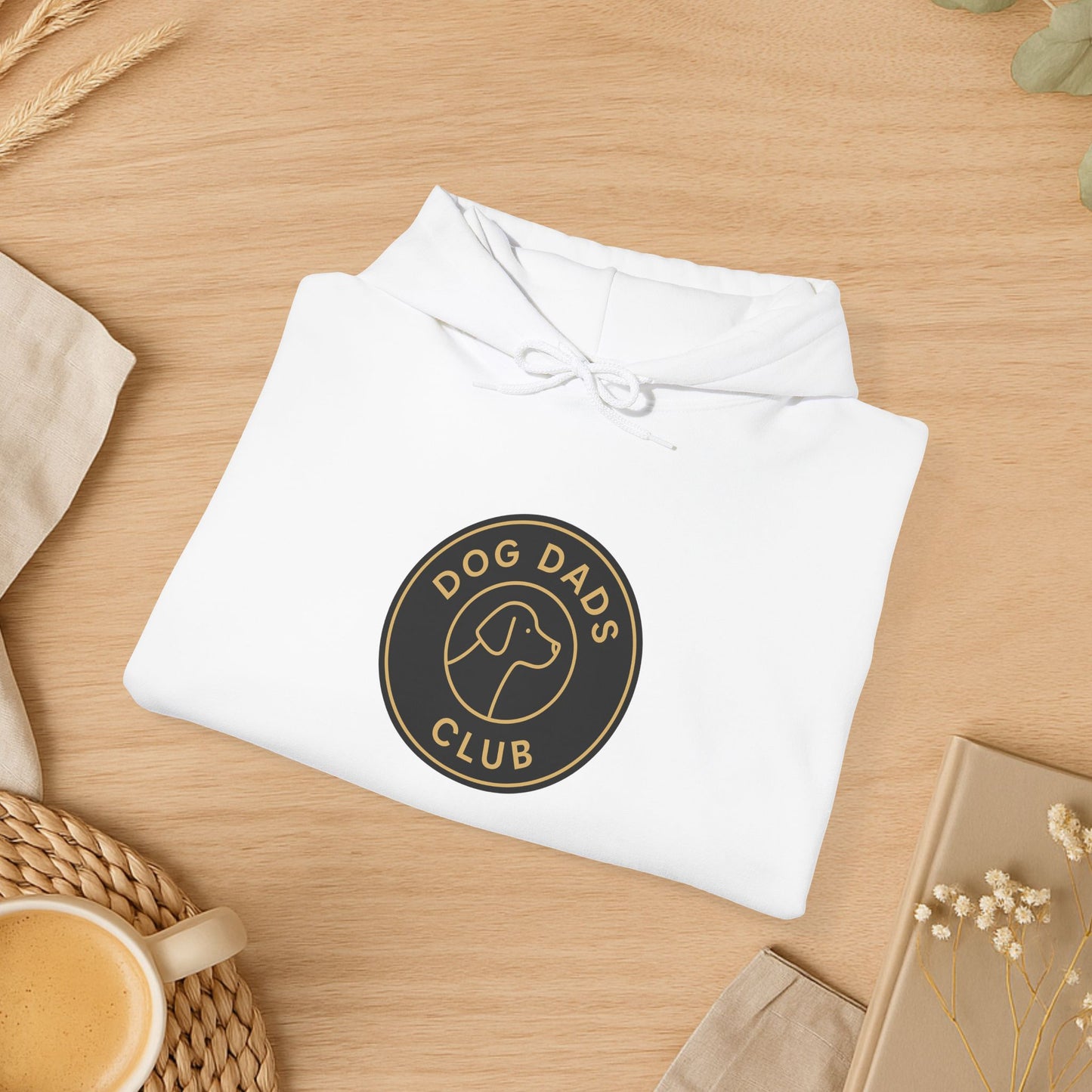 Dog Dads Club Hoodie – Cozy Unisex Heavy Blend™ Sweatshirt for Proud Dog Dads